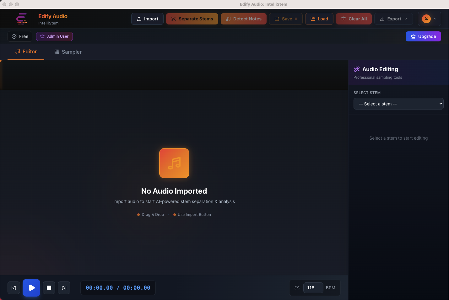 IntelliStem Interface